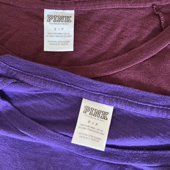 Victoria Secret’s PINK long sleeve tops ONLY ONE LEFT - Picture 3 of 6